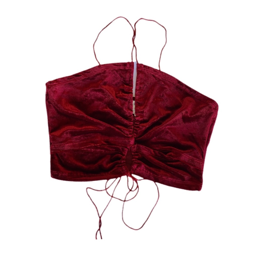 Red Velvet Top - Picture 4 of 5